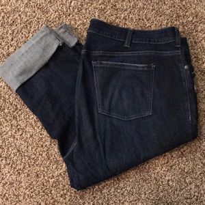 Lane Bryant Size 24 Capri Jeans